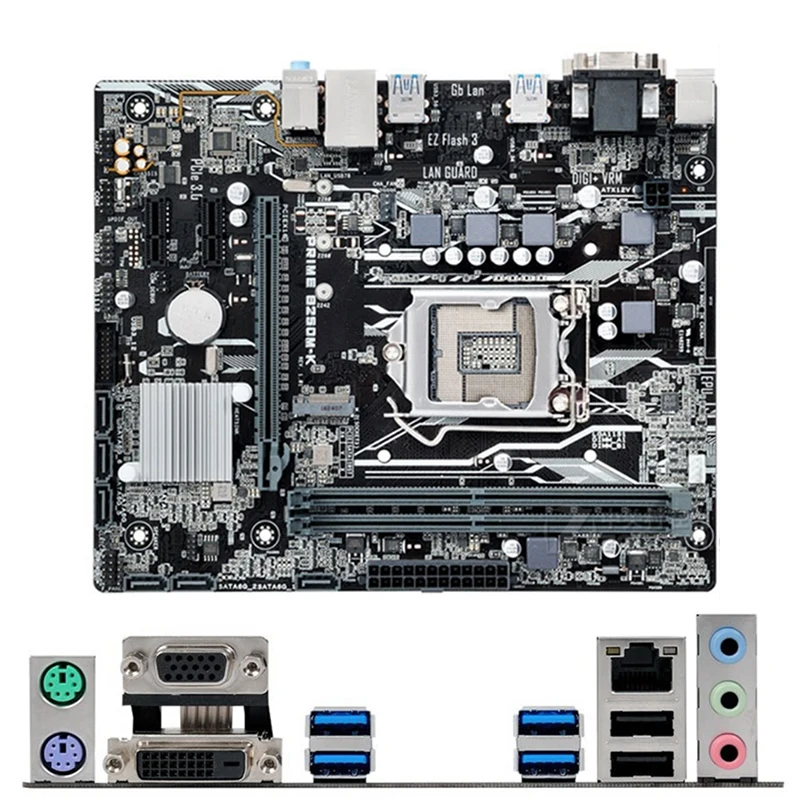 

Intel B250 PRIME B250M-K motherboard Used original LGA1151 LGA 1151 DDR4 32GB USB2.0 USB3.0 SATA3 Desktop Mainboard