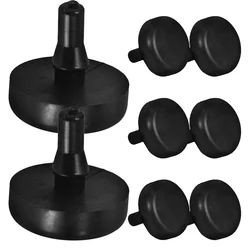 8Pcs Limit Rubber Pad Brake Pedal Rubber Stopper And Clutch Pedal Pad Set Brake Light Switch Stopper For Car Pedal Replacement