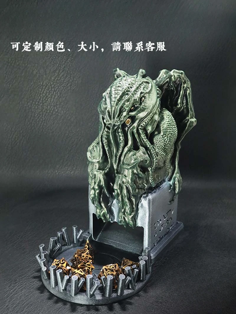 Statue Dice Tower Customized Size Color Running Group Table