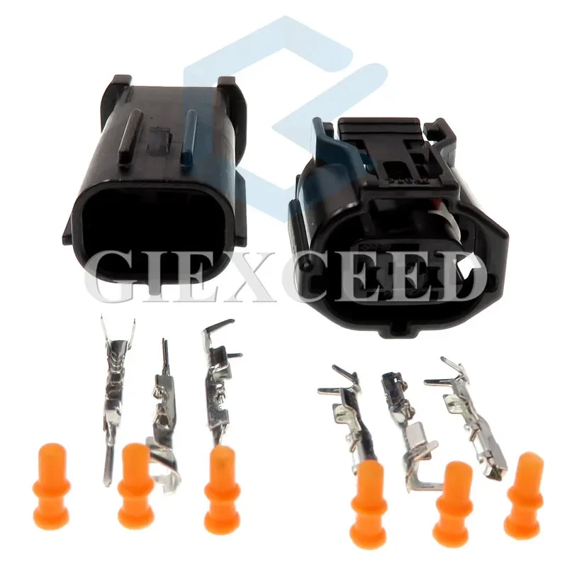 3 Pin AC Assembly 12353 6189-1129 6188-4920 Wire Connector Headlight Lamp Socket Camshaft Sensor Plug For Toyota Lexus