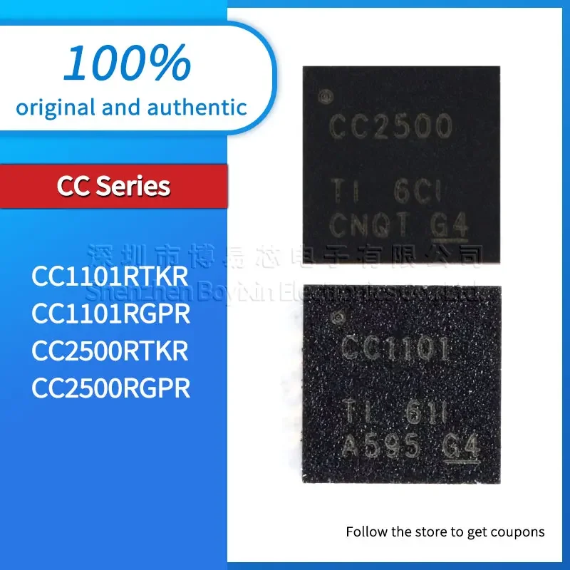 

Original genuine CC1101RTKR CC1101RGPR CC2500RTKR CC2500RGPR QFN-20