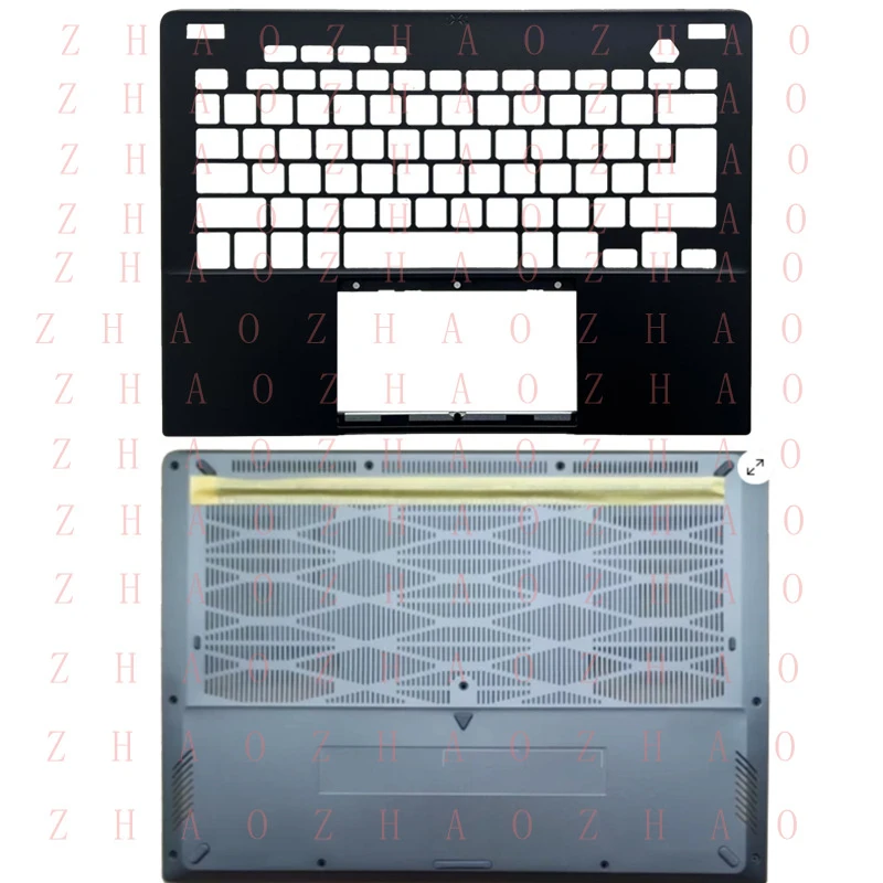 L+ New For ASUS TUF Gaming A14 FA401 FA401WV Upper Case Palmresat Cover+Bottom Case