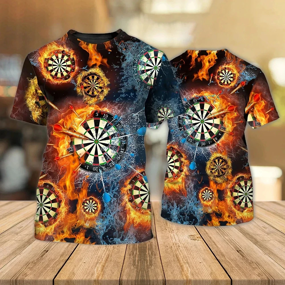 Darts Game 3D Men's T-shirt Fa - đánh giá và giá Street Fashion Game