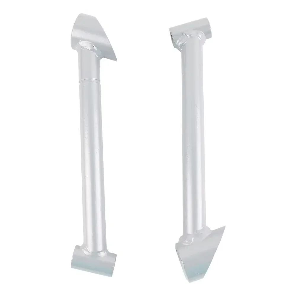 실버 스틸 스웨이 바 X 헤비 듀티 조정 가능한 리어 스웨이 바 엔드 링크 키트, 스바루 WRX/STI 2008 + 교체 용이, 22mm