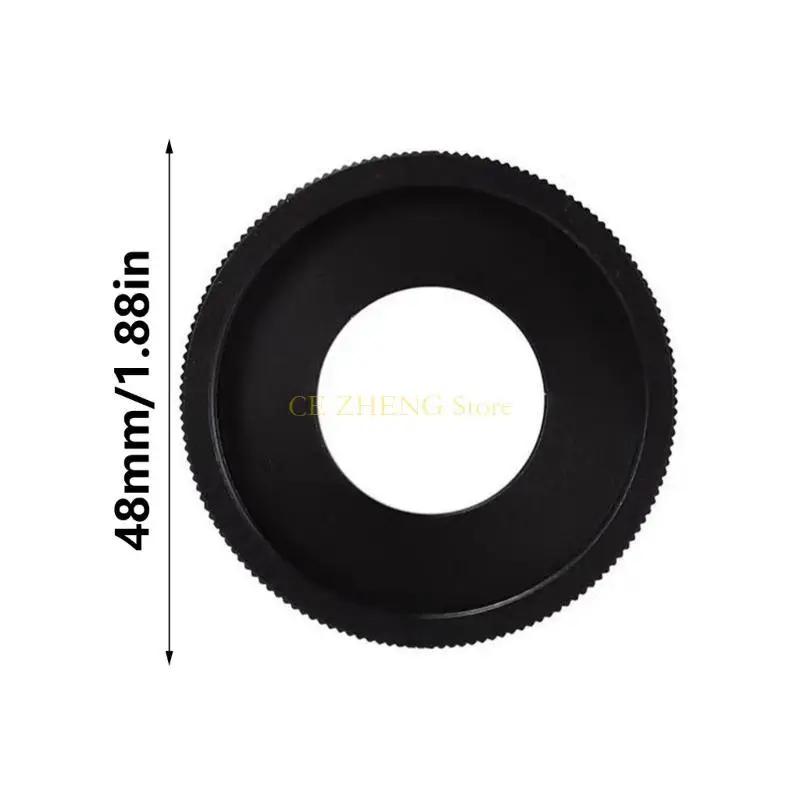 E56B Aluminum C Thread to T2 M42x0.75mm Lens Adapter Rings for Photographic Equipment