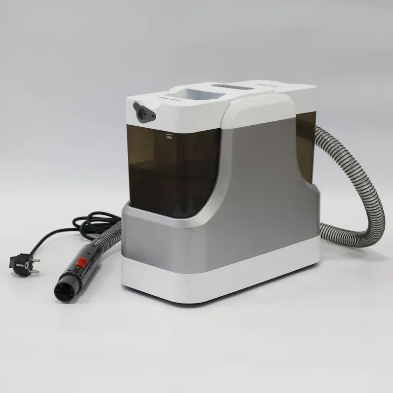 Professional Carpet Cleaner Wet Fabric Steam Cleaning Machine with 16 KPa Suction and LED Lights for Hard Floors