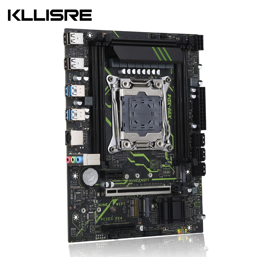 モーリー Kllisre kit xeon x99 motherboard combo LGA 2011-3 E5 2690 V4 32GB