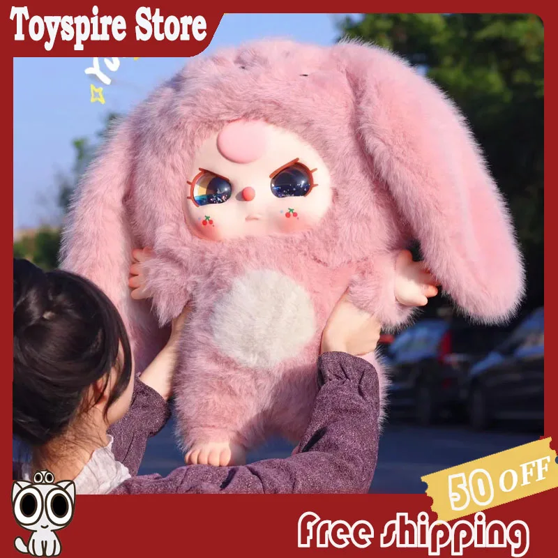 

Официальная оригинальная плюшевая кукла-кролик Babythree 1000% первого поколения, большая, в закрытой коробке, для коллекционеров