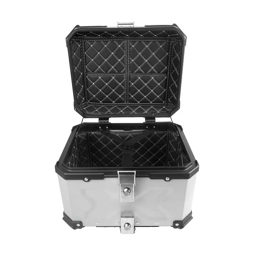 

55L 45L Motorcycle Helmet Box Top Tail Rear Luggage Storage Tool Cases LockTail Box Motorcycle Trunk Motor Accessories