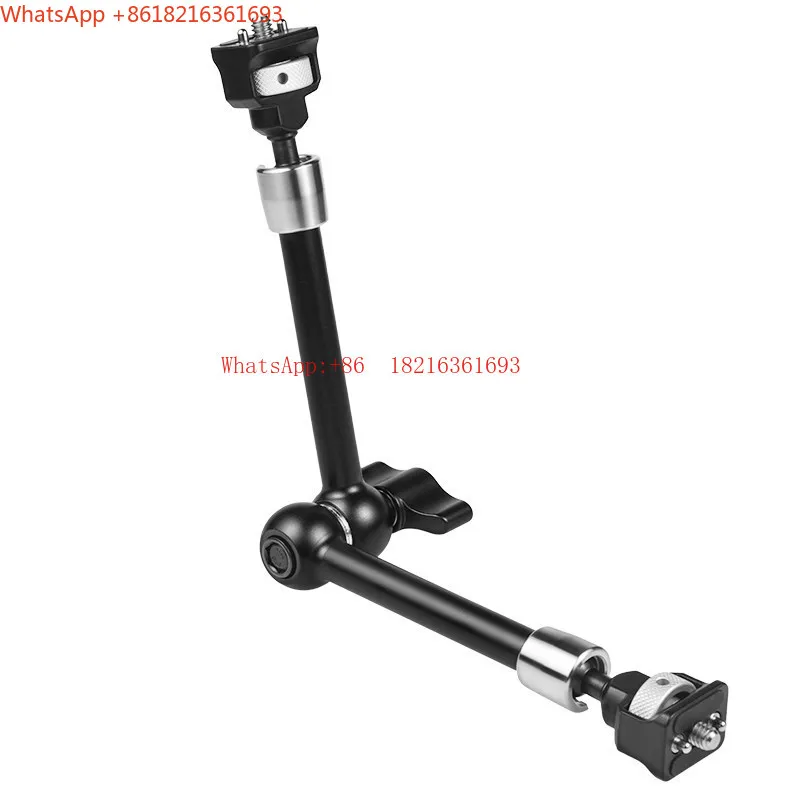 Limited Offer 11 Inch Double Head 1/4 Screw Positioning Magic Hand Monitoring Viewfinder Rabbit Cage Expansion Universal Brac
