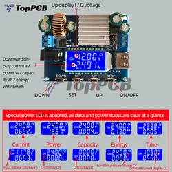 35W 4A LCD Digital Car UPS Solar Charger Power Supply DC-DC Step Up Down Buck Boost Converter CC CV Voltage Regulator 9V to 12V