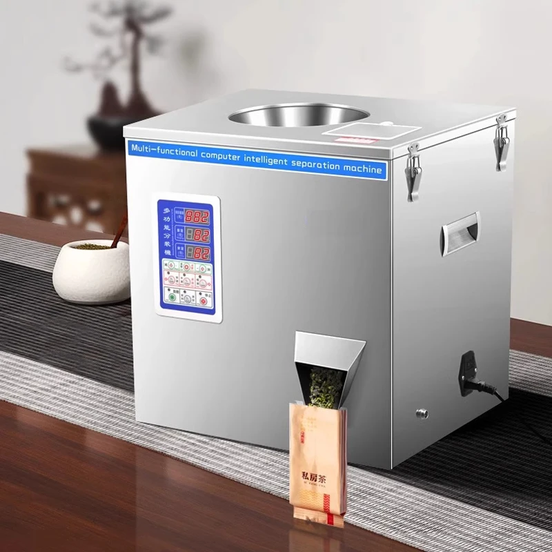 Desktop Filling Machine Inductive And pedalable Blanking Automatic Weighing Filling Machine Dispenser Packing Machine