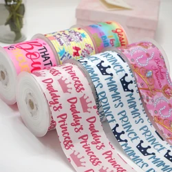 DIY Cartoon Princess Printed Grosgrain Ribbon For Craft Supplies Sewing Accessories 5 Yards, Planar Resins Mold 10 Pieces. 50220