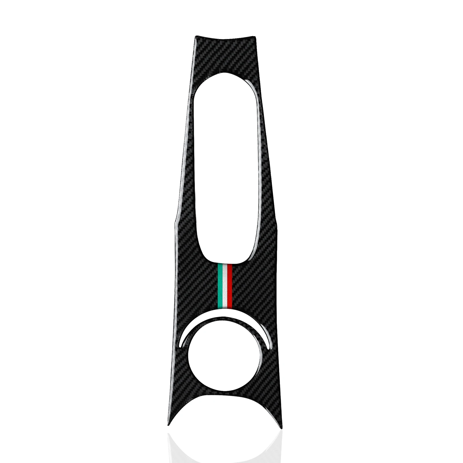 Car Center Console Gear Shift Handbrake Panel. Carbon Fiber Interior Sticker. For Alfa Romeo 4C (2013-2020) Trim Accessories.