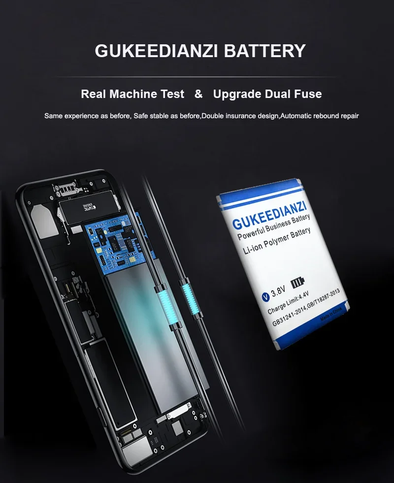 GUKEEDIANZI Battery 1850mAh  BLD-3  For Nokia 2100 3200 3300 I6260 6220 6610 6610i 7210 7250 7250i BLD 3 BLD3 Nokia2100