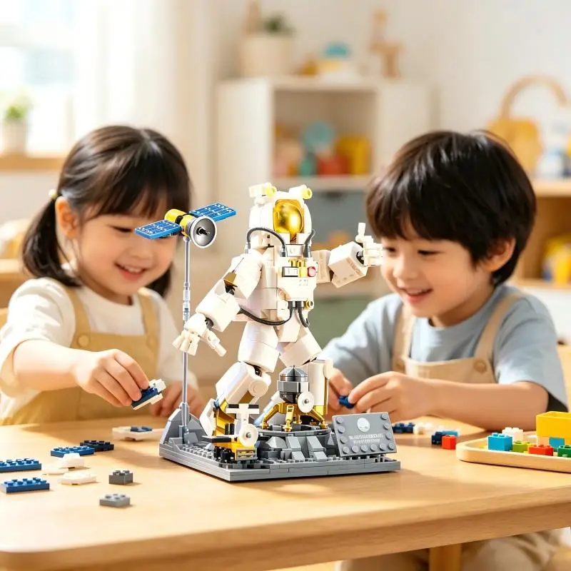 micro‑particle-building‑blocks-of-space-astronaut-educational-assembly-toy-gifts-for-children