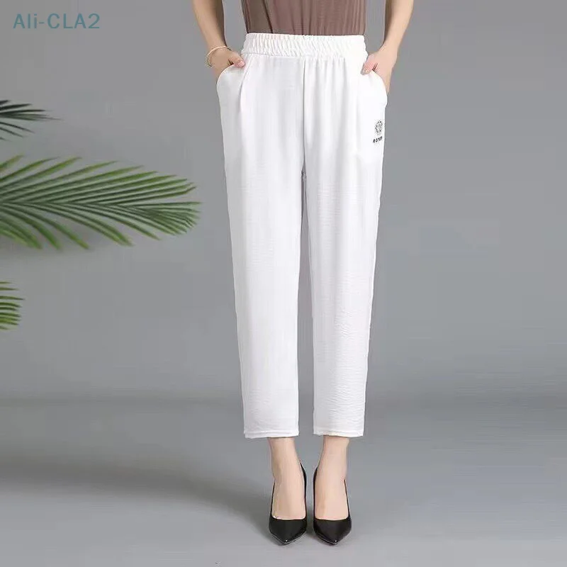 Large Size Loose Pants Linen Fabric Korean Fashion Style Super Cool Suitable For All Ages