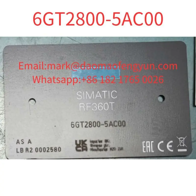 6GT2800-5AC00 Brand New SIMATIC RF300 Transponder RF360T EPOXY card