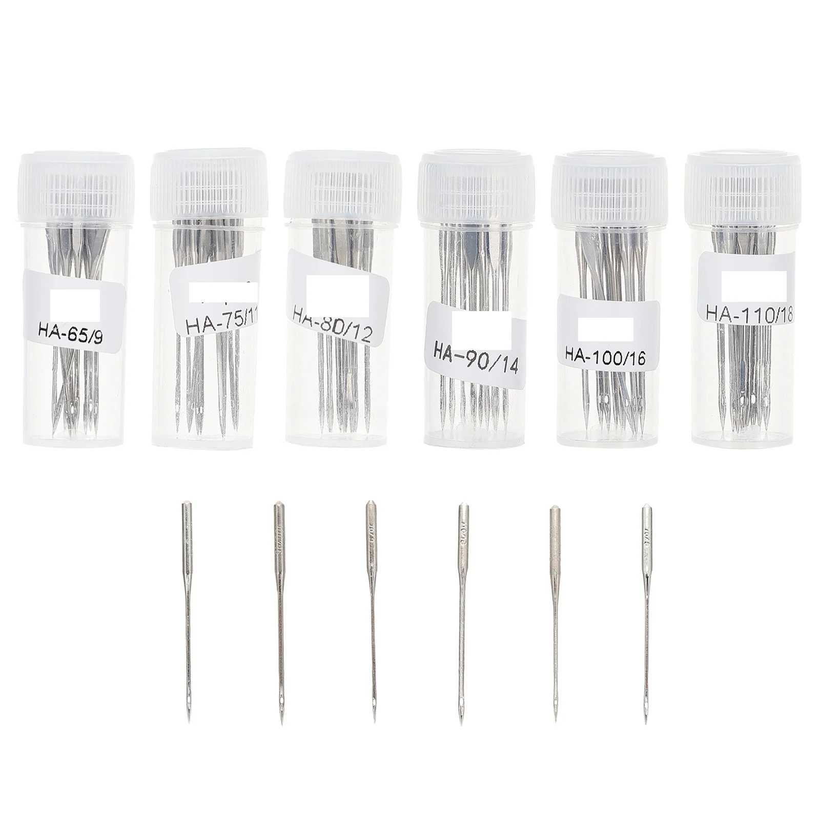 

60 Pcs Handheld Sewing Machine Needle Kit Needles Automatic Heavy Duty Silver for Travel