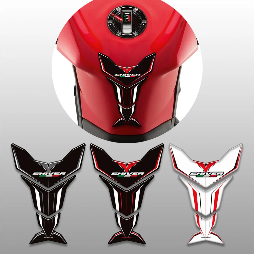 

Motorcycle For Aprilia SL 750 900 Shiver Tank Pad Grips Gas Fuel Oil Kit Knee 3D Stickers Decal Protector 2018-2022