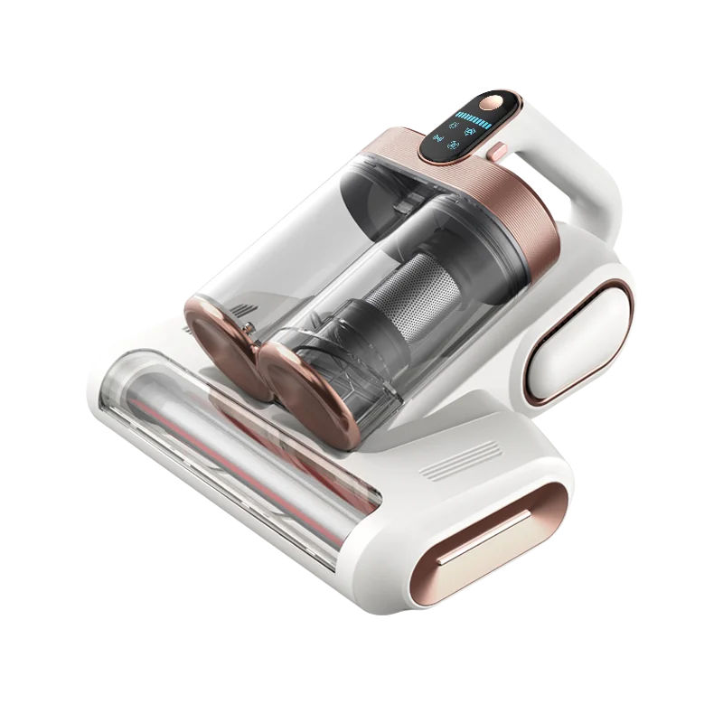 Mattress Vacuum Cleaner 15Kpa Suction UV-C Light Ultrasonic Heating 400W Handheld High-Efficiency Dual-Cyclone HEPA Filter