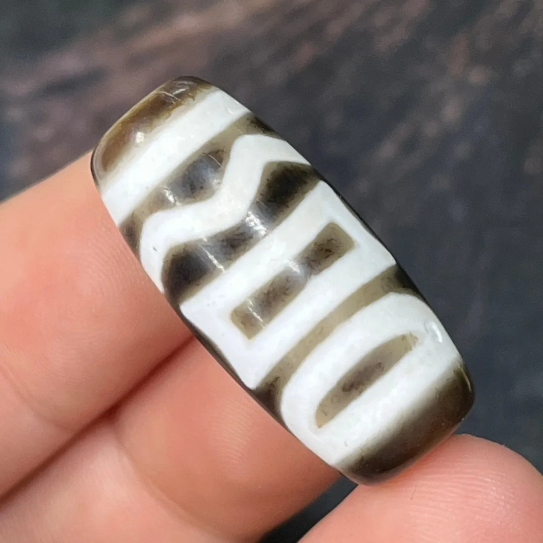 Тибетский буддизм Агат Си Чжжуай Тотем Дзи Бусина Амулет Ожерелье Подвеска m967