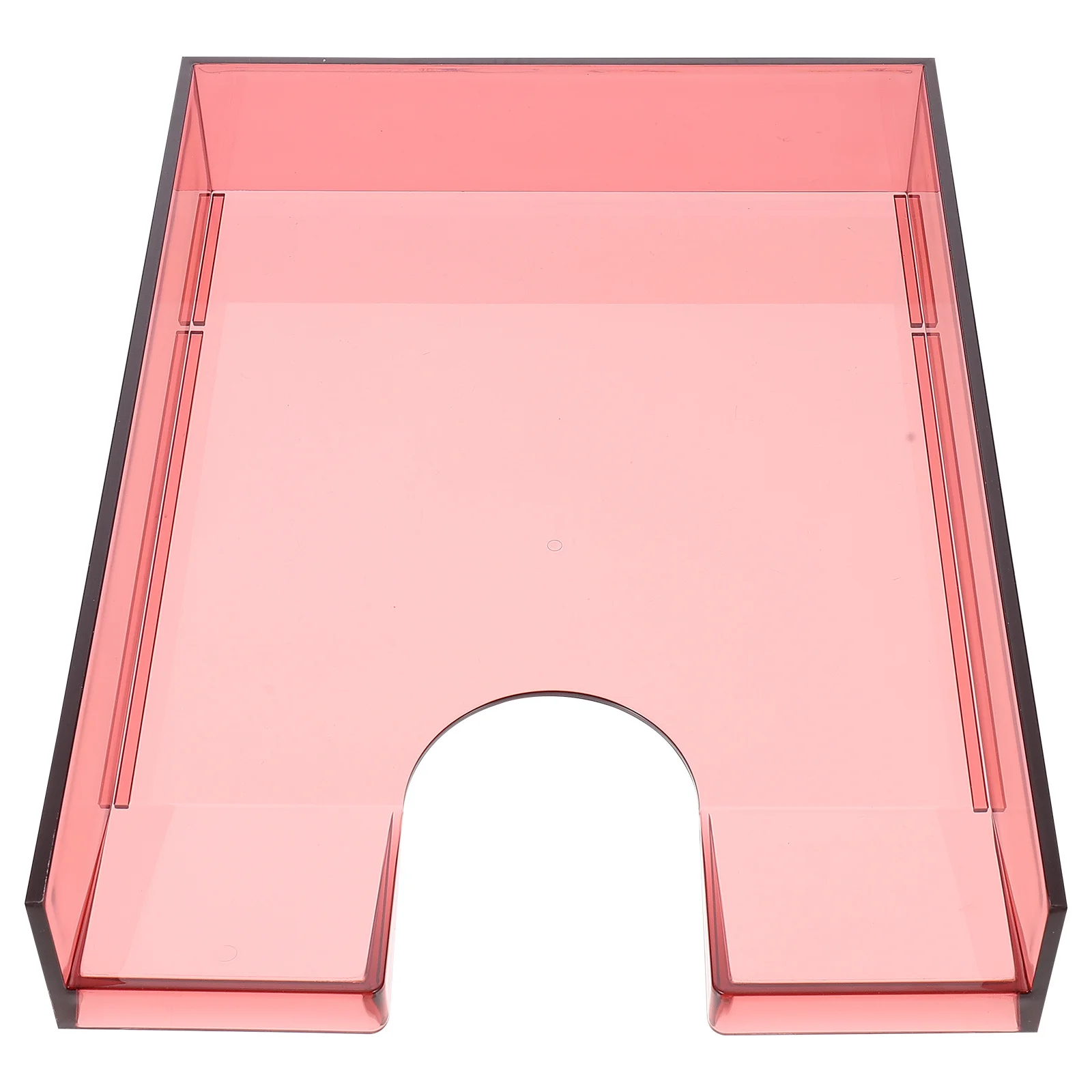 

Superposable File Box Heavy Duty Document Storage Container A4 Paper Organizer Desktop Filing System for Office School Use