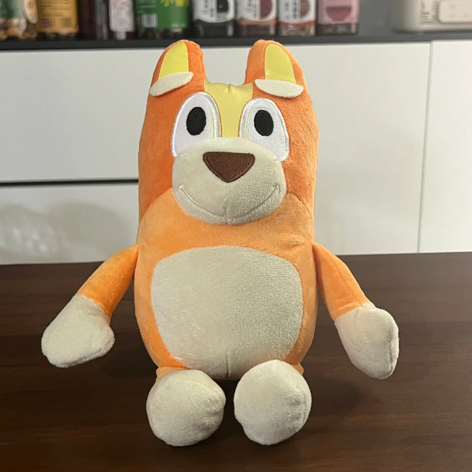 ตุ๊กตาบลูอี้ ขนาด 25 ซม. ตุ๊กตาสุนัขบลูอี้ บิงโก ตุ๊กตาผ้ากำมะหยี่นุ่ม ของขวัญวันเกิดสำหรับครอบครัว