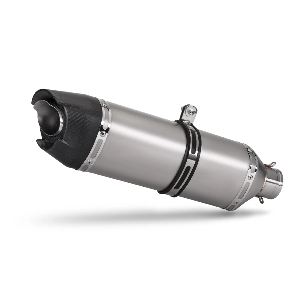 

SXLL Carbon Fiber Universal 51mm Motorcycle Silenciador Exhaust End Tail Silenciador Tube Racing Exhaust Crf150 Mt03 Mt15 CBR500