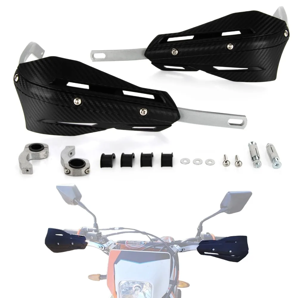 

2PCS Motorcycle Dirt Bike Hand Guards Fit 22mm(0.86") & 28mm(1.1") Handlebars for ATV Motocross