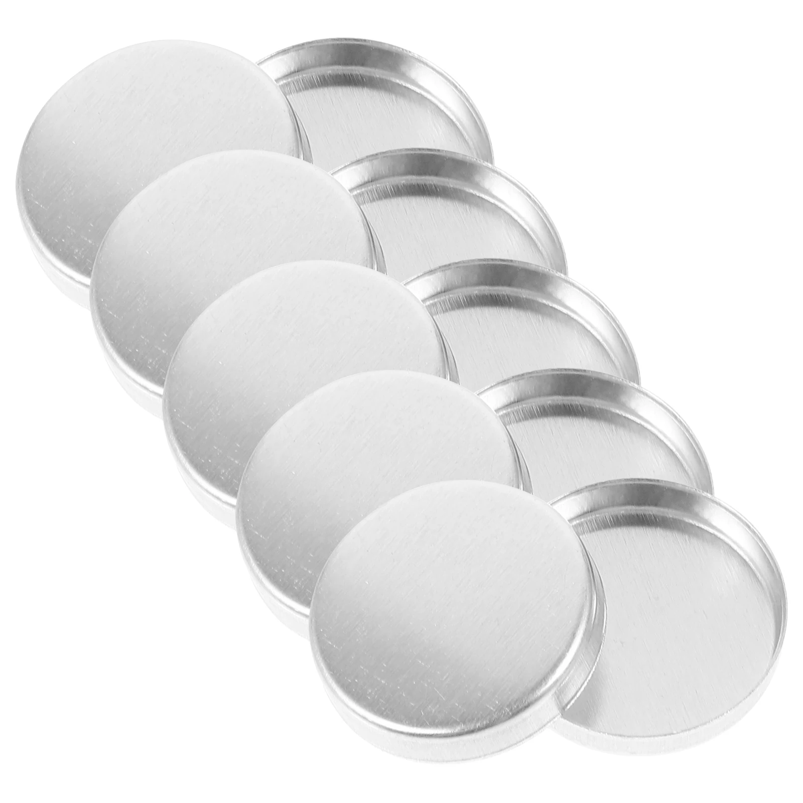 

10Pcs Lightweight Empty Eyeshadow Case Small Makeup Tray Portable Reusable DIY Makeup Container Travel Gift for Female