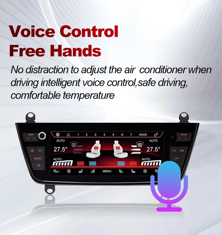 Climate Air Conditioner Control  Panel for  3 Series F30 2013-2019 air Conditioning Screen AC Touch Screen