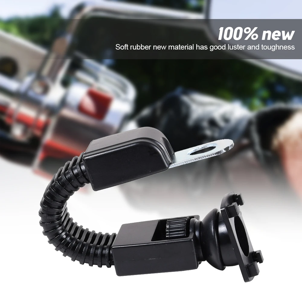 Motorcycle Electric Vehicle Rearview Mirror Mobile Phone Holder Bottom Seat Accessories Aluminum Bar Universal Rotation 360 Degr