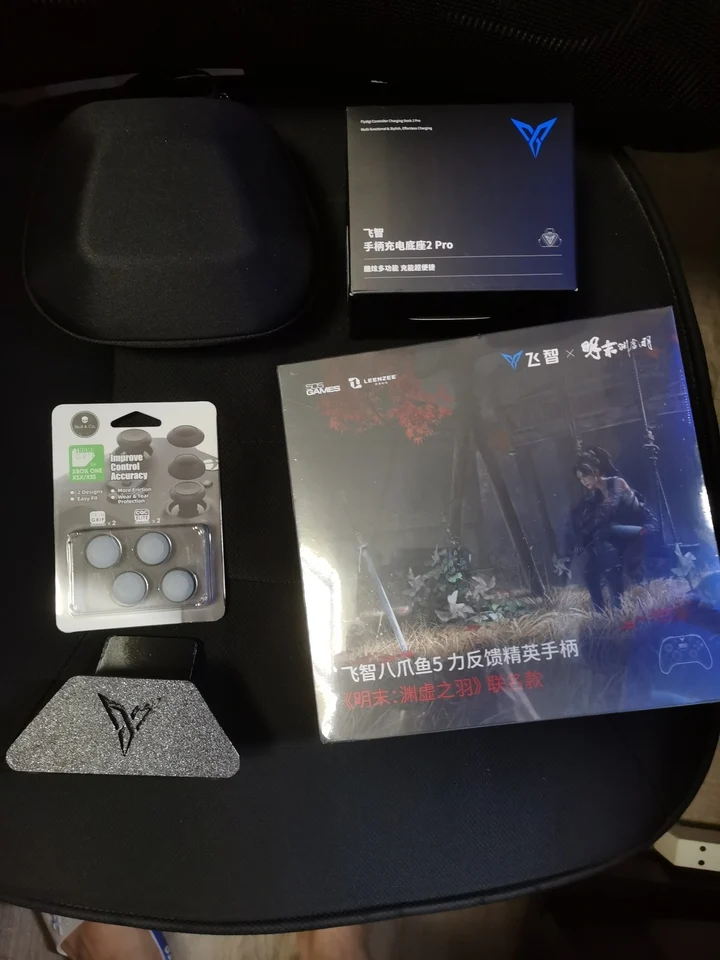 Salesl Flydigi Apex 5 WUCHANG Fallen Feathers Limited 3-modus gamecontroller RGB-lichtstrip Kleur interactief display PC NS