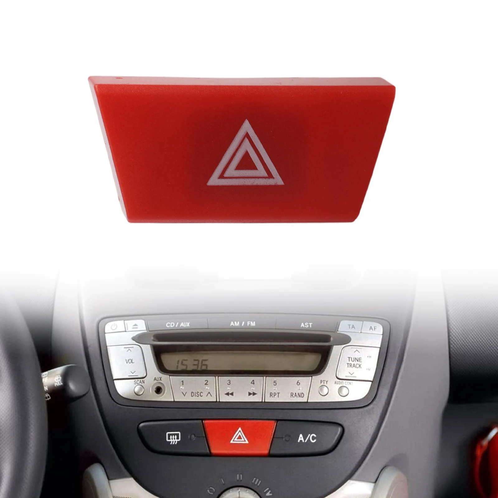 Car Replacement Hazard Light Switch OEM 6490NG Auto Hazard Lamp Button New Condition Specifications Car Replacement