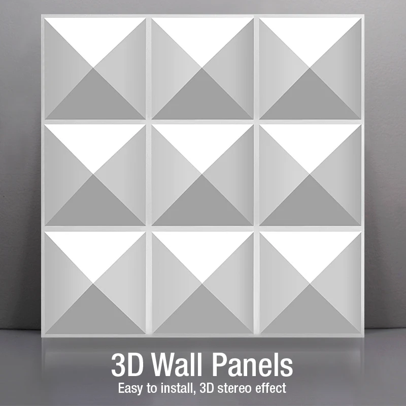 30x30cm 3D three-dimensional 3D Wall panel decorative living room wallpaper mural waterproof 3D wall sticker bathroom kitchen