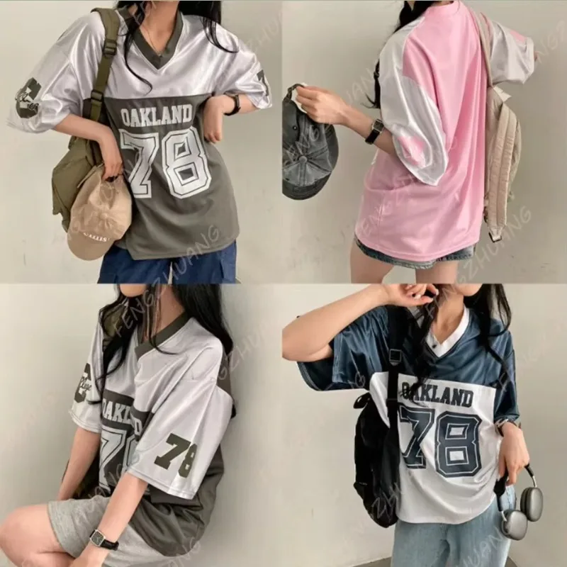 

2025 Unisex Full Shirt Outdoor Sweat Absorbent Quick Dry Soccer Jersey Summer Classic Casual Loose Exercise Training Jersey MOTO