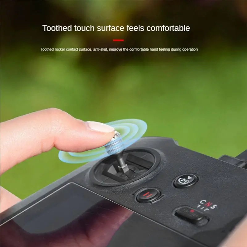 A20T 1 Pair Copper Thumb Joystick for DJI RC Pro Remote Controller with Screen Black Drone Accessories
