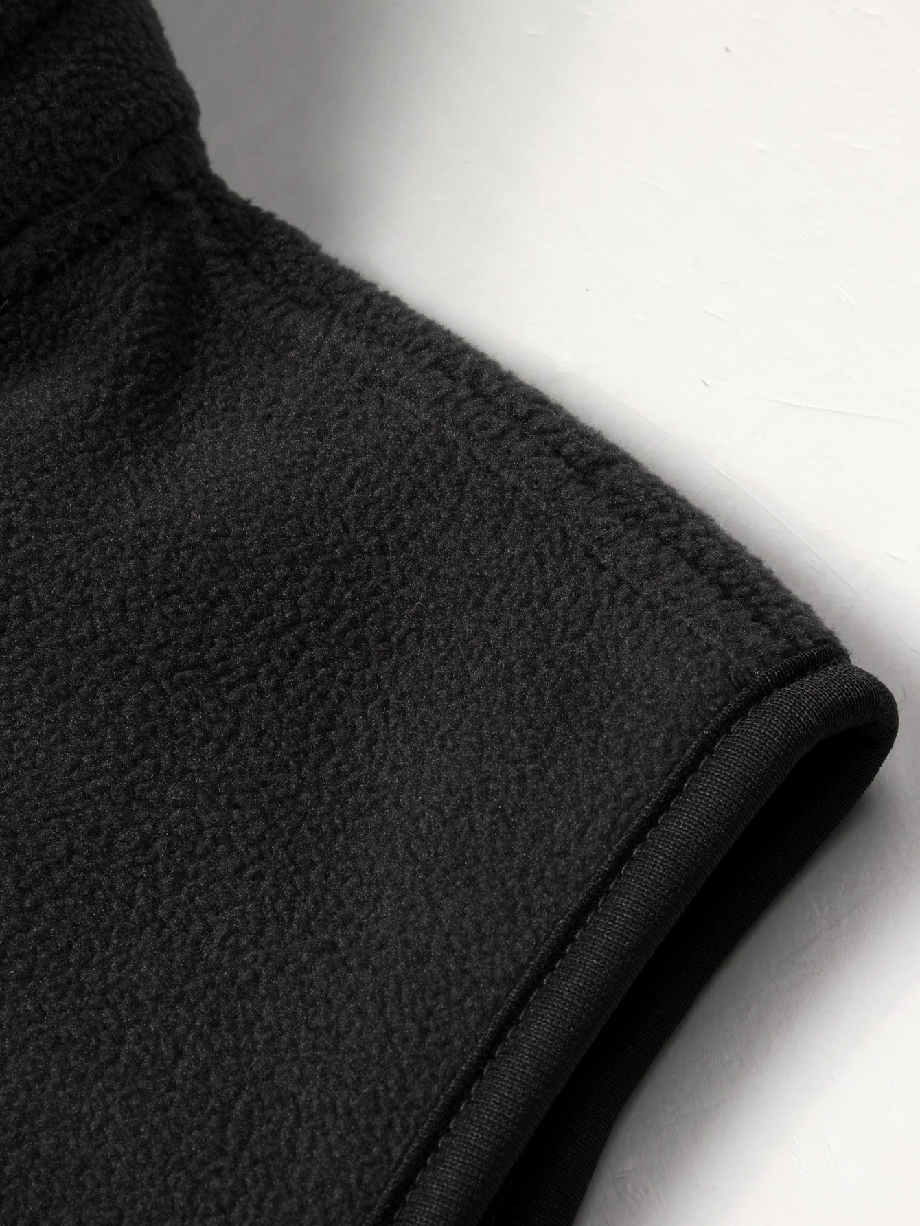 Herren Fleece-Gefütterte Warme Weste Stehkragen Polar Fleece Ärmellose Weste Mehrere Reißverschlusstaschen Winter Casual Außenweste – Detail 3
