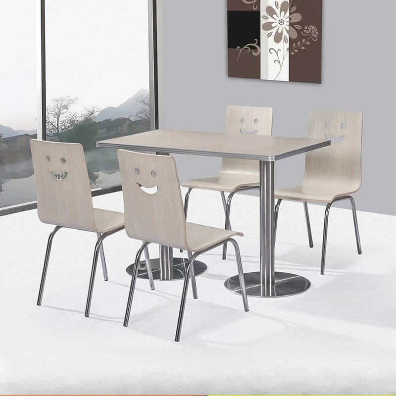 Dining table and chairs KFC dining chair split combination
