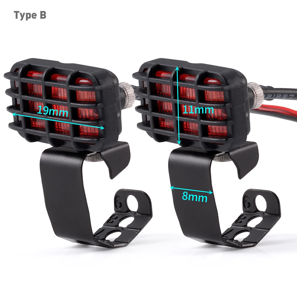 AXSPEED 1Set LED Lichter Scheinwerfer Scheinwerfer für TRX-4 TRX-6 Axial SCX10 90046 Wraith 1/10 RC Auto Dekoration Teile Zubehör – Detail 11