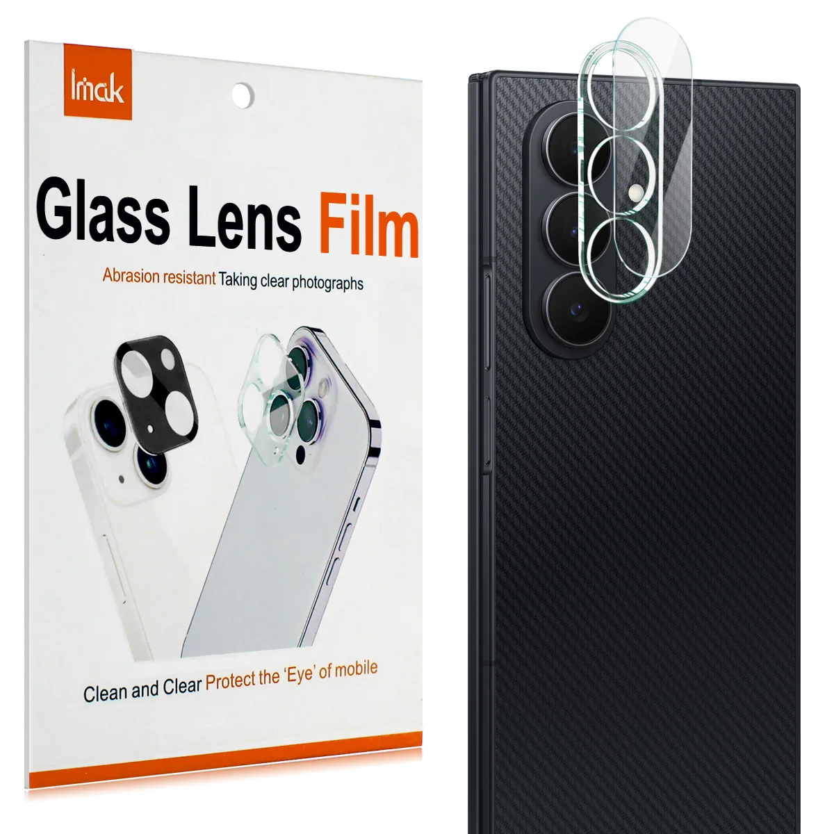 

Стекло объектива IMAK для Samsung Galaxy Z TriFold 5G Защитная пленка для камеры