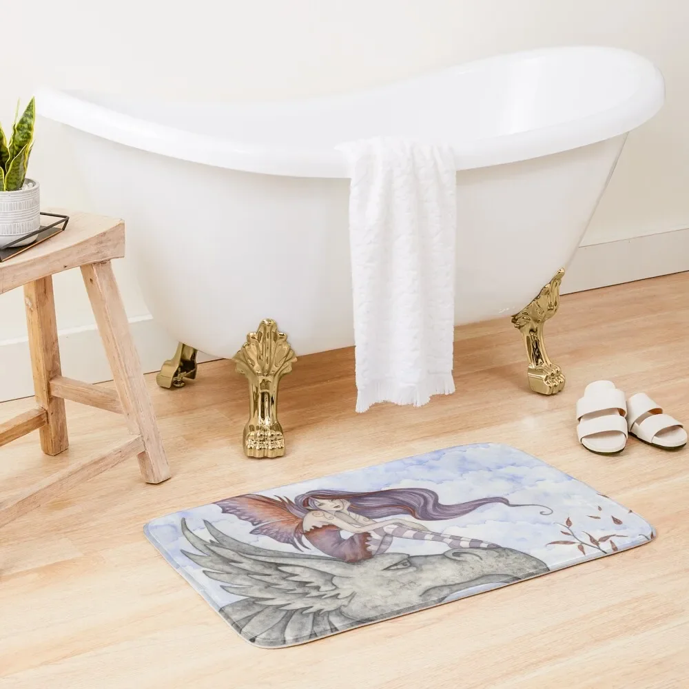 

Gryphons Perch Bath Mat Bathtub Anti Slip Bathrooms Accessories Novelties Mat
