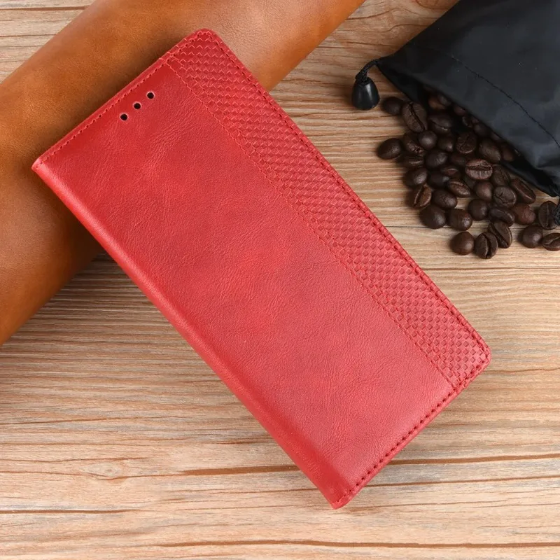 For Tecno Pova 6 Pro 5G Leather Retro Book Stand Flip Cover for Tecno Pova6 Pro Magnetic Wallet Card Slot Holder Phone Bag Shell