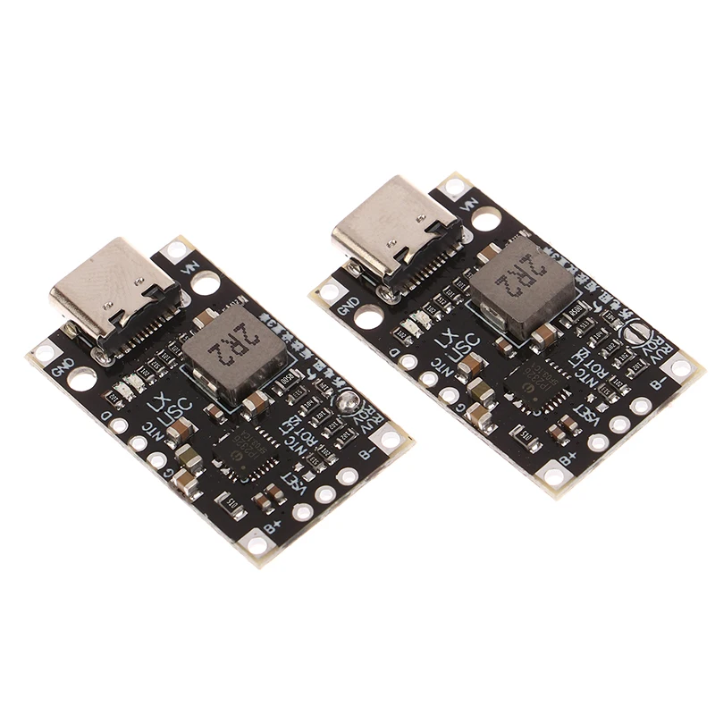 Type-C 2S 3S 8.4V 12.6V Step-Up Boost Charger Board 18650 21700 3.7V LiPo Polymer Li-Ion Battery Charging Module