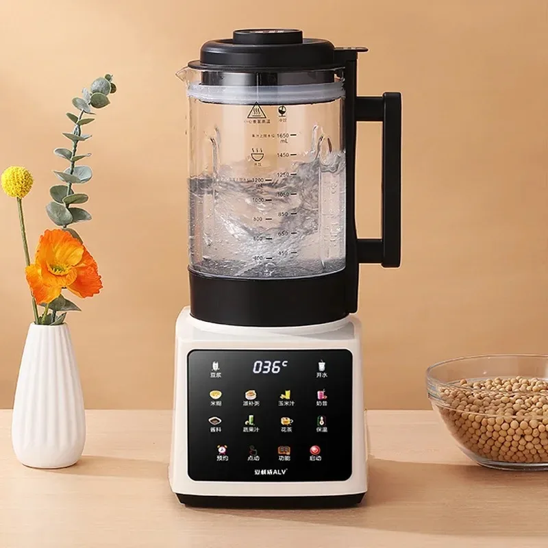 Brise-mur de conversion morte domestique, petite machine à lait de soja sans chauffage, machine de cuisson, machine à jus, cadeau