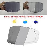 Motorcycle Helmet Photochromic visor Goggles For LS2 FF320 FF353 FF328 FF800 Helmet visor UV Automatically hromic lens