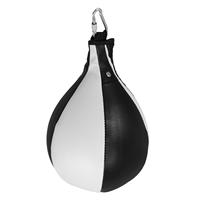 1PC Hanging Boxing Ball Speed Bag Durable PU Material Wall Mount Reflex Training Small Punching Ideal Home Equipment