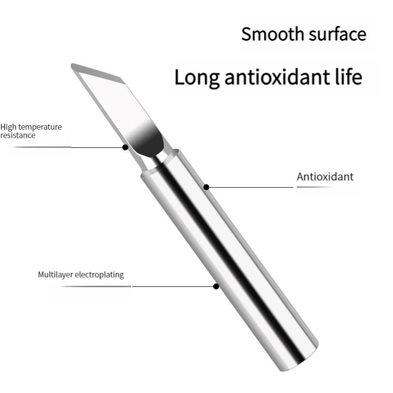 Soldering Iron Nozzle 907, Internal Heat Type Iron Head, Lead-free, Environmentally, Constant Temperature Electric Iron Tip 5pcs