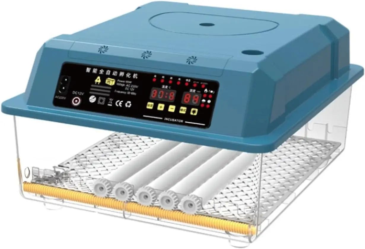 

9 To 12Eggs Incubator Brooder Automatic Turning Automatic Water Bird Quail Chick Incubator Poultry Incubator Farm Hatchery Tool